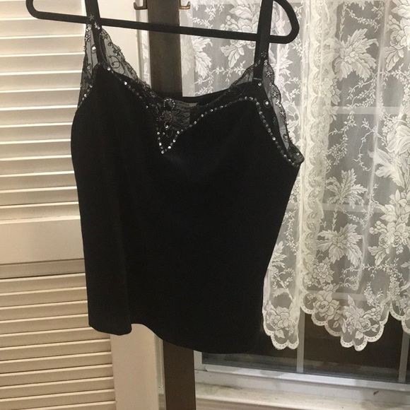 Velvet sequined and lace twin set. George. 18w—20w - Picture 2 of 8